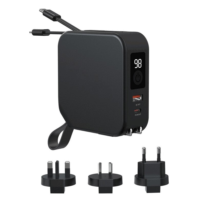 5-in-1 Wireless Charger Power Bank 10000mAh with Logo | Corporate Tech Gifts & Custom Merch