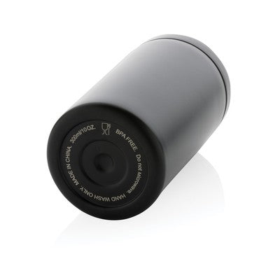 300ml Thermal Mug with Custom Logo Branding – RCS Recycled Stainless Steel, Double-Wall Vacuum Insulation