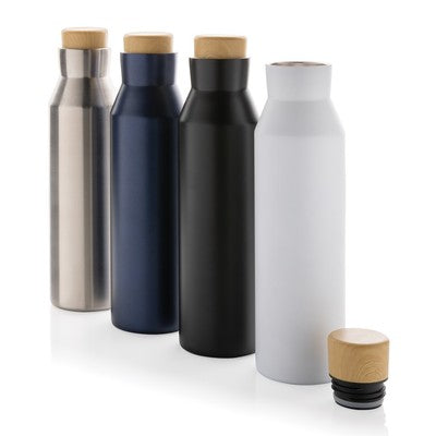 Gaia 500ml Thermal Bottle with Custom Logo Branding – RCS Recycled Stainless Steel, Double-Wall Vacuum Insulation