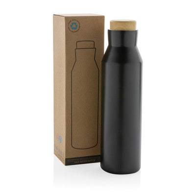 Gaia 500ml Thermal Bottle with Custom Logo Branding – RCS Recycled Stainless Steel, Double-Wall Vacuum Insulation