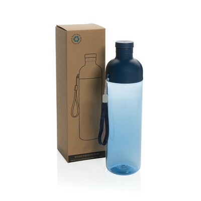 600ml RPET Sports Bottle with Custom Logo Branding – 96% Recycled Materials, FSC® Box, Impact Collection