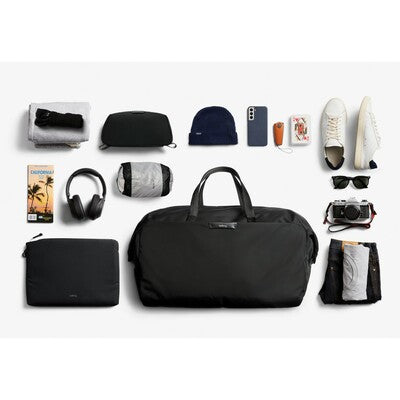 Bellroy Sports & Travel Bag with Custom Logo Branding – Wide-Opening Design, Multiple Zip Compartments, Detachable Strap
