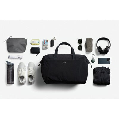 Bellroy Foldable Travel & Sports Bag with Custom Logo Branding – Zip Closure, Exterior Pocket, Detachable Padded Strap