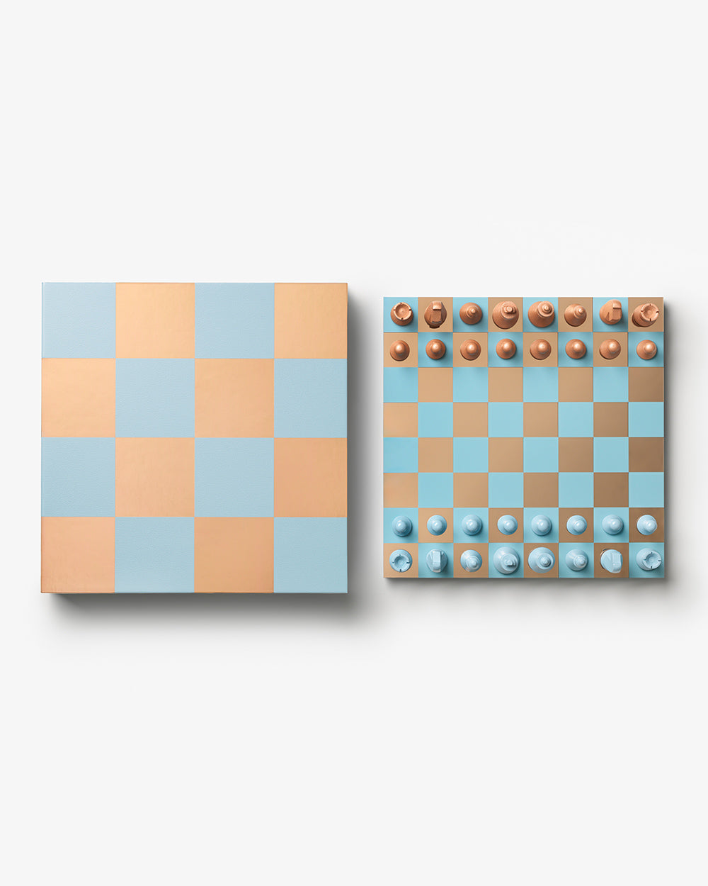 Chess Mirror, Blue – corporate gift by EWA Gifts