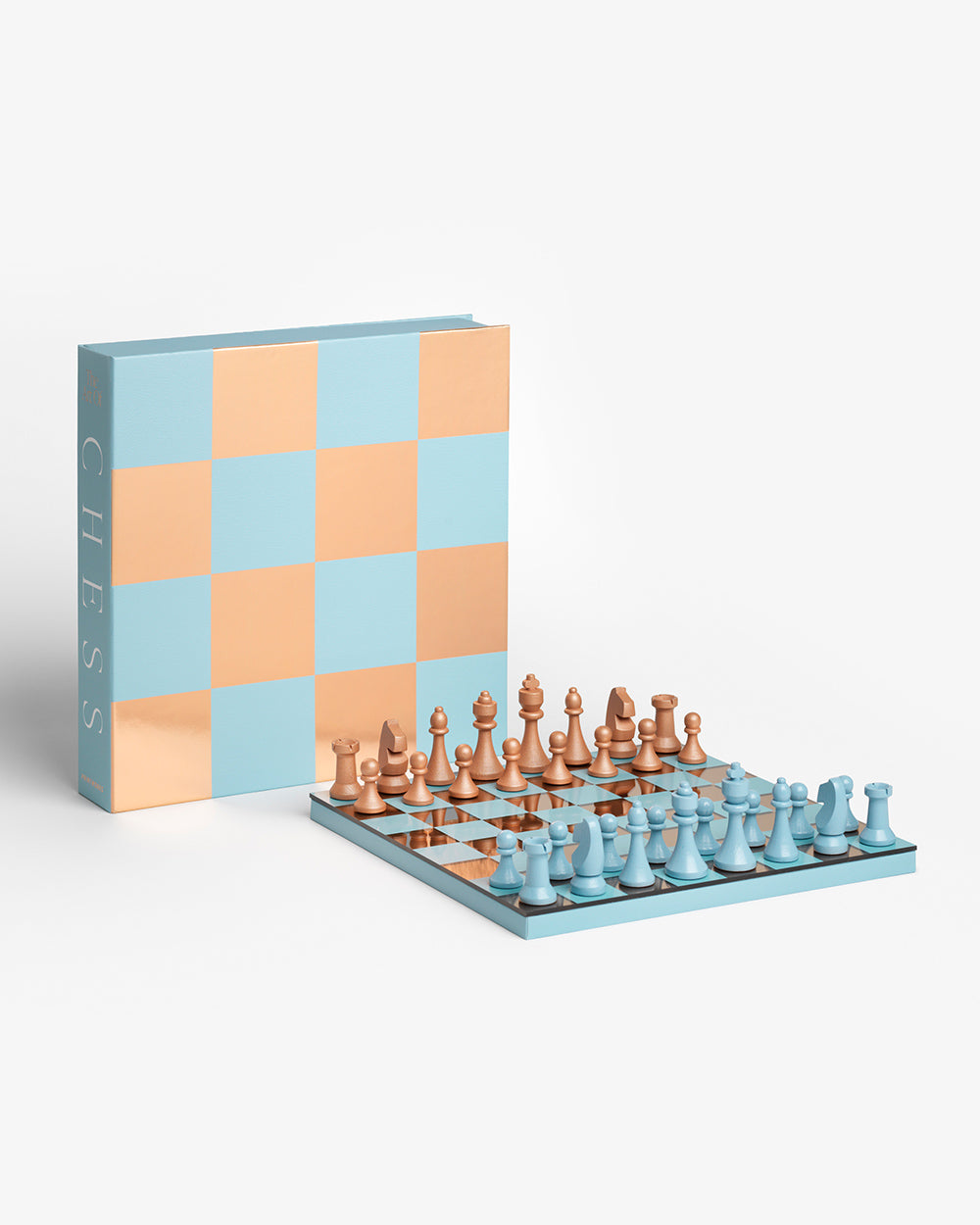 Chess Mirror, Blue – corporate gift by EWA Gifts