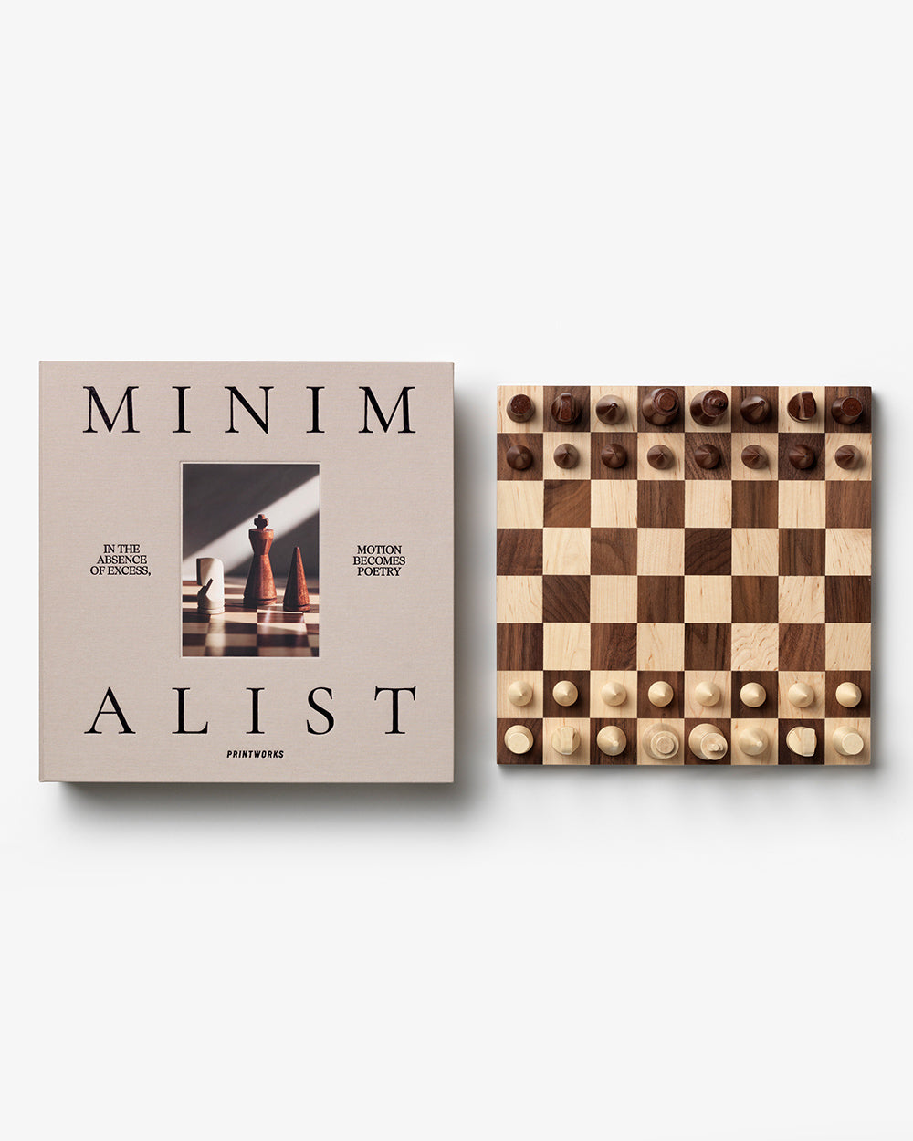 The Minimalist Chess, Legacy – corporate gift by EWA Gifts