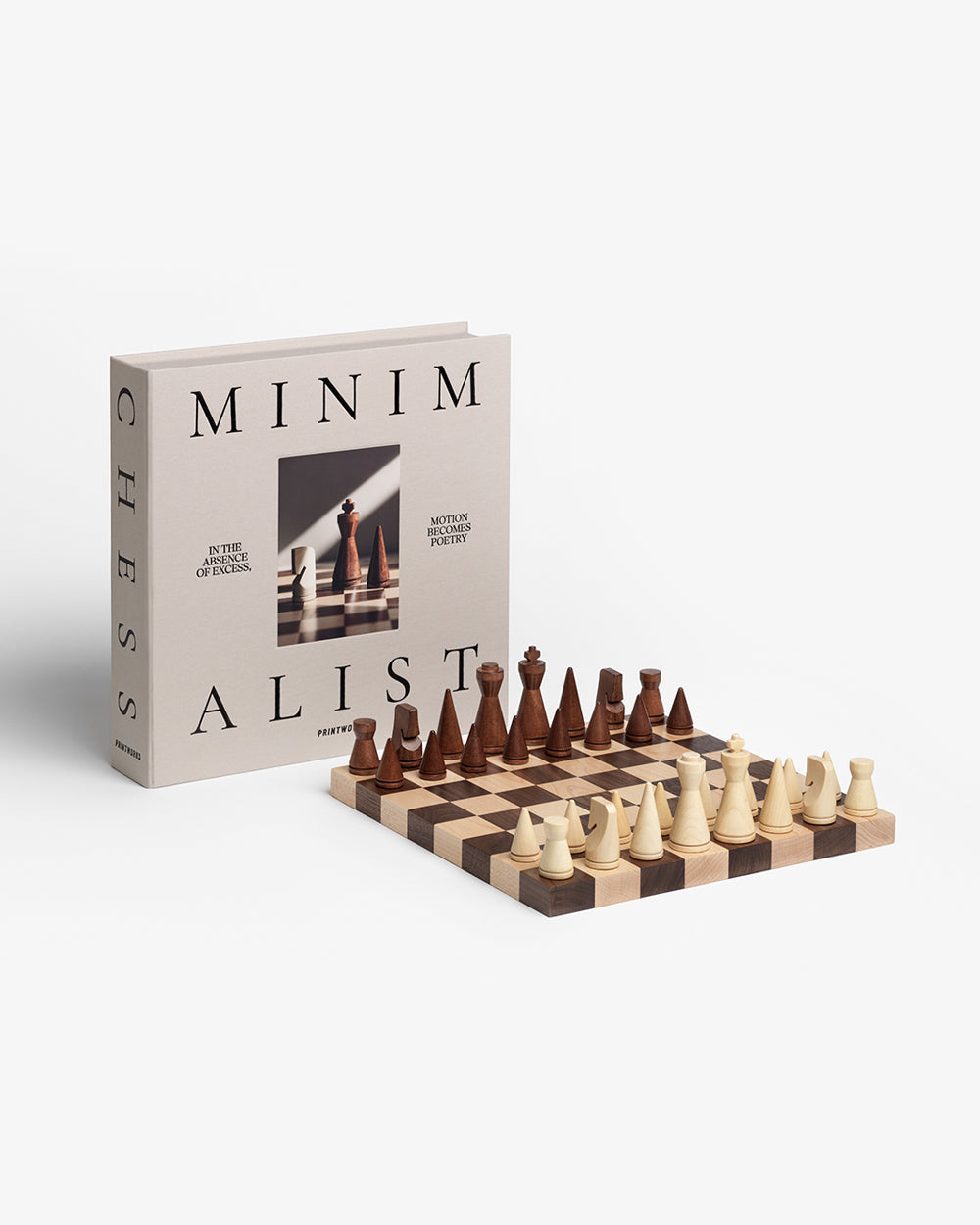 The Minimalist Chess, Legacy – corporate gift by EWA Gifts