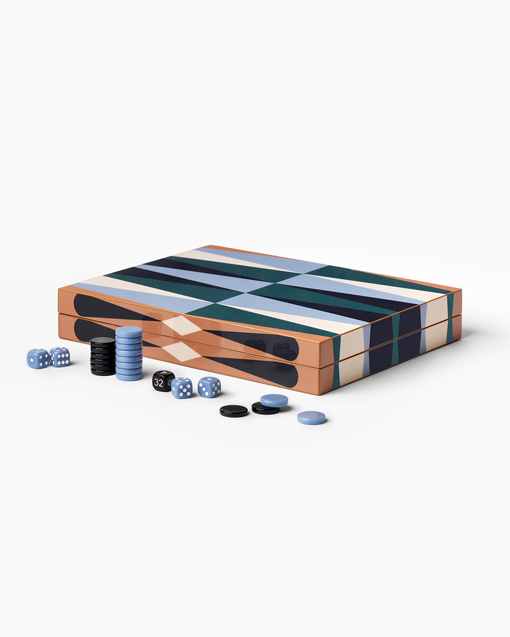 Lacquered Backgammon – corporate gift by EWA Gifts