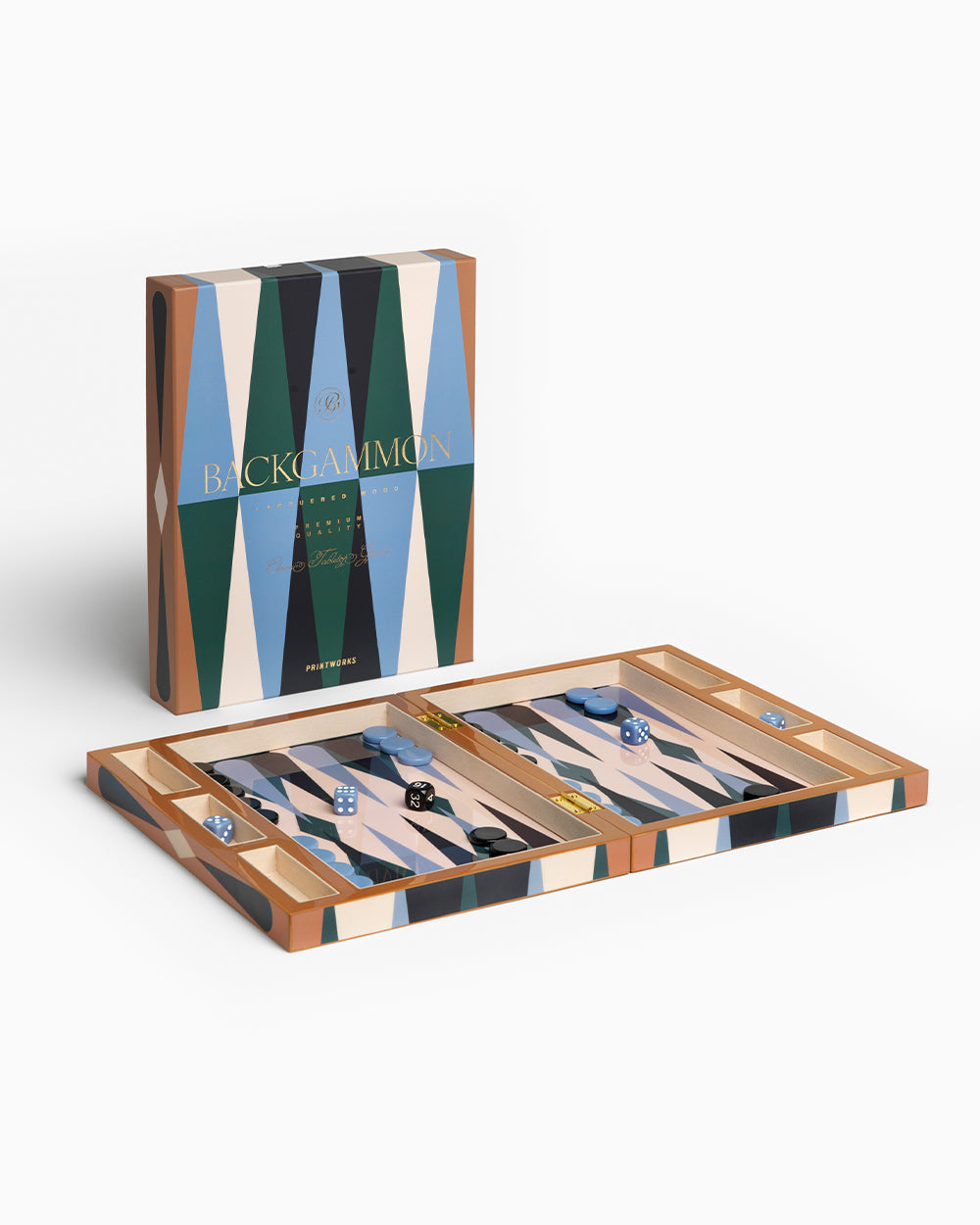 Lacquered Backgammon – corporate gift by EWA Gifts