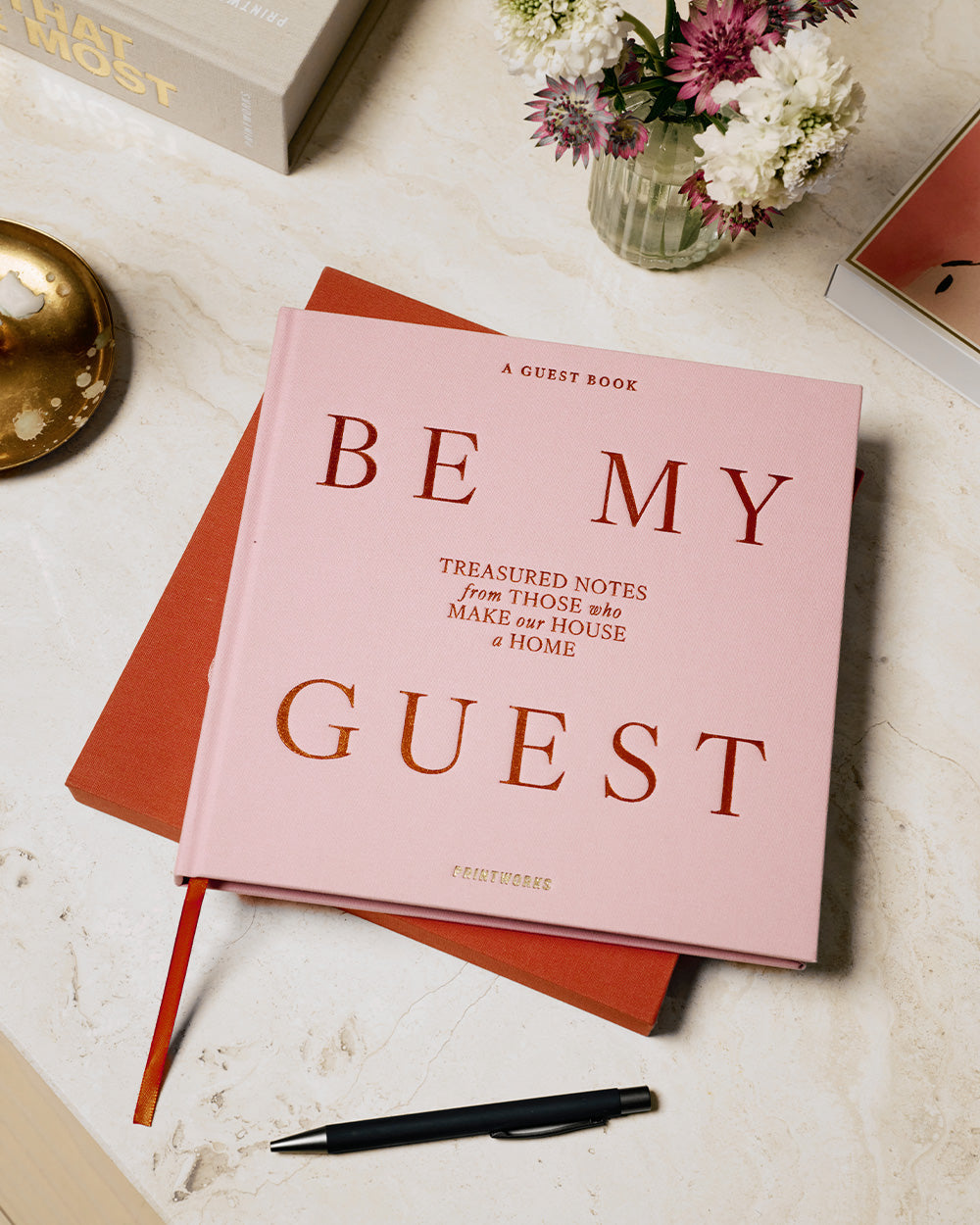 Be My Guest, Pink/Rust – corporate gift by EWA Gifts