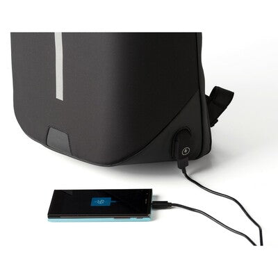 15" Laptop Backpack with Weight-Reduction System & Custom Logo Branding – TSA Combination Lock, USB Port, Multi-Pocket Design