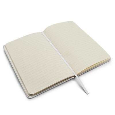 Aurora A5 Magnetic Notebook with Custom Logo Branding – 80 Lined Pages, PU Hard Cover, Elastic Closure