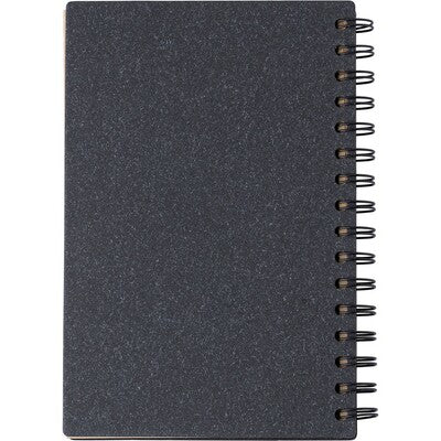 A5 Notebook with Recycled Cardboard Cover and Custom Logo Branding – 80 Lined Pages, Eco-Friendly Design