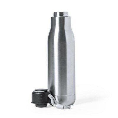 830ml Thermal Bottle with Handle & Custom Logo Branding – Double-Wall Insulation, 10h Heat Retention