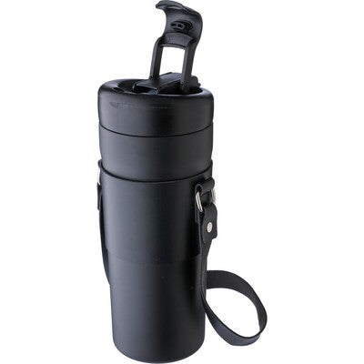 730ml Thermal Bottle with Straw Lid & Custom Logo Branding – Double-Wall Vacuum Insulation, Carry Sleeve, Leakproof