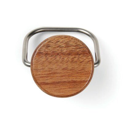 VINGA Ciro 800ml Thermal Bottle with Custom Logo Branding – RCS Recycled Stainless Steel, Wooden Lid, FSC® Box