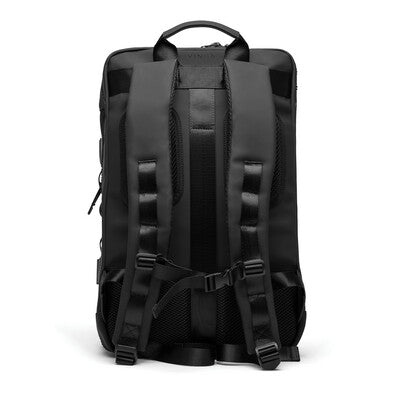 VINGA Baltimore Laptop Backpack with Custom Logo Branding – RCS Recycled Polyester, PU Details, Spacious Design