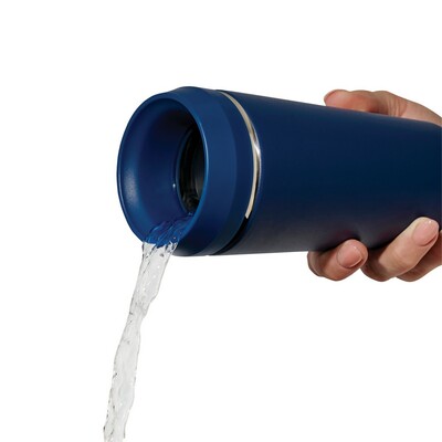 Topl 354ml Thermal Mug with Custom Logo Branding – 360° Drinking Lid, Double-Wall Vacuum Insulation, Recycled Materials