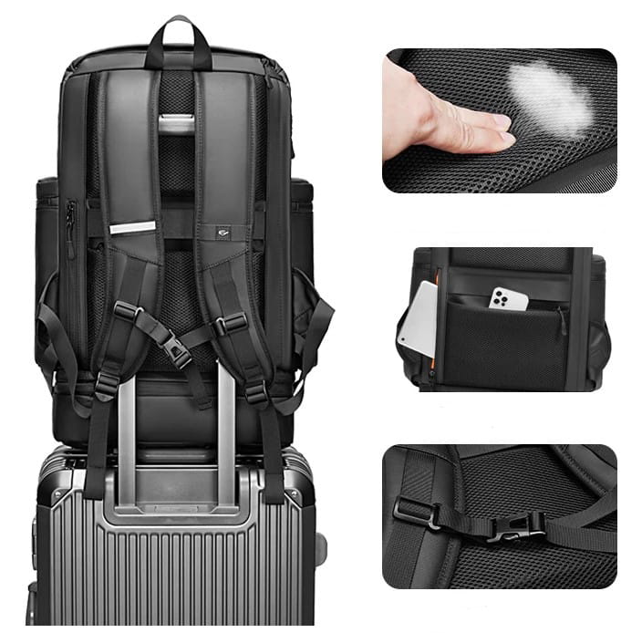 HIKEMASTER™ 30L Hiking Backpack – Custom Logo Travel Bag for Corporate Branding | EwaGifts