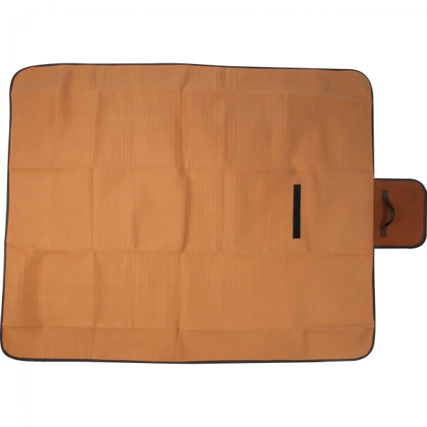 Picnic blanket with company logo