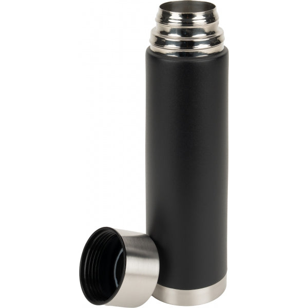 1L steel thermos with company logo